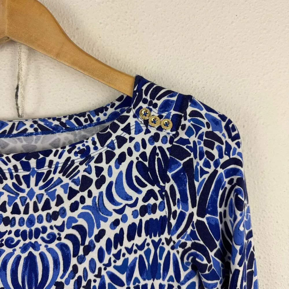 Lilly Pulitzer Sophie Dress in Indigo Home Slice